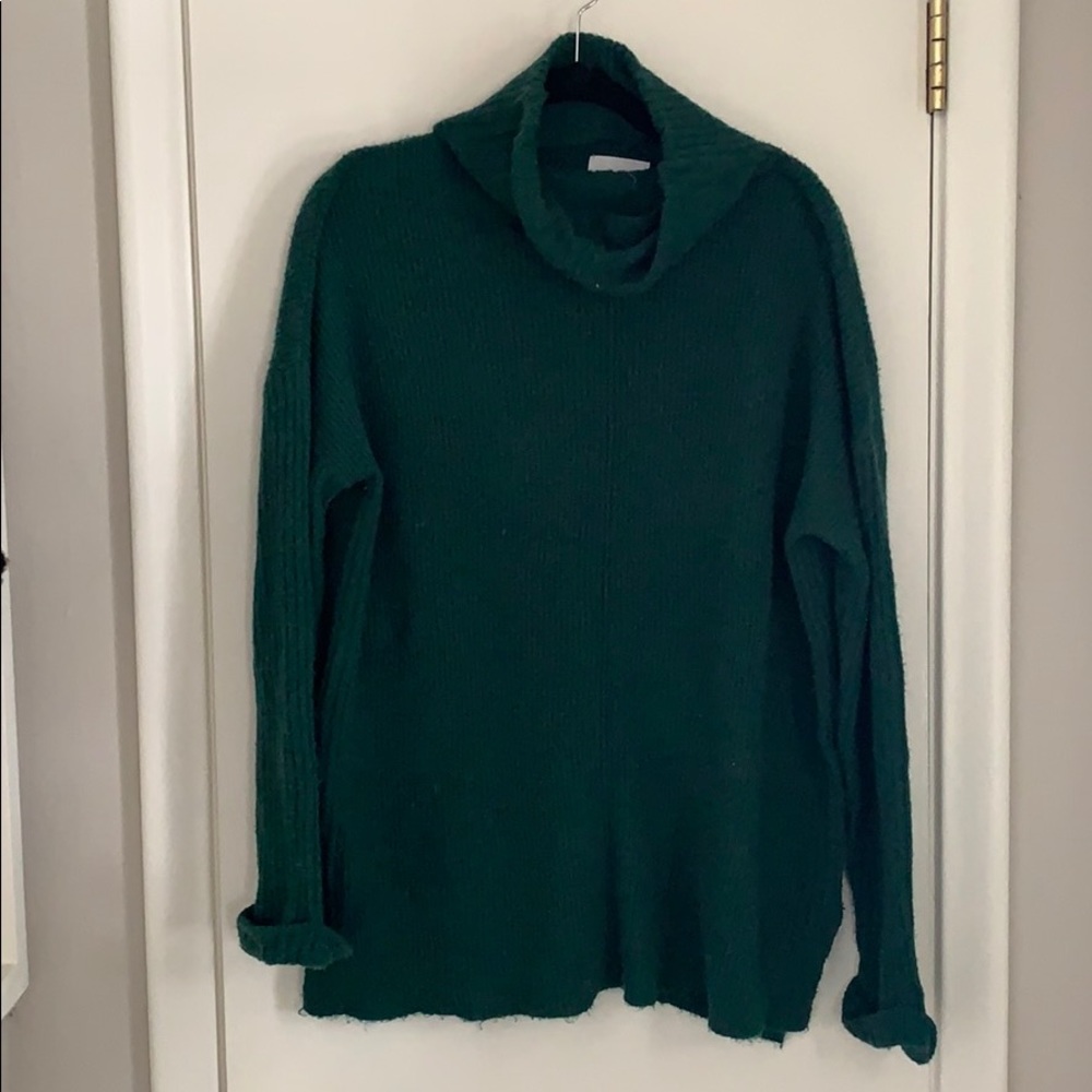 Emerald Turtleneck Olive + Oak
